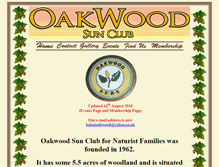 Tablet Screenshot of oakwoodsunclub.co.uk